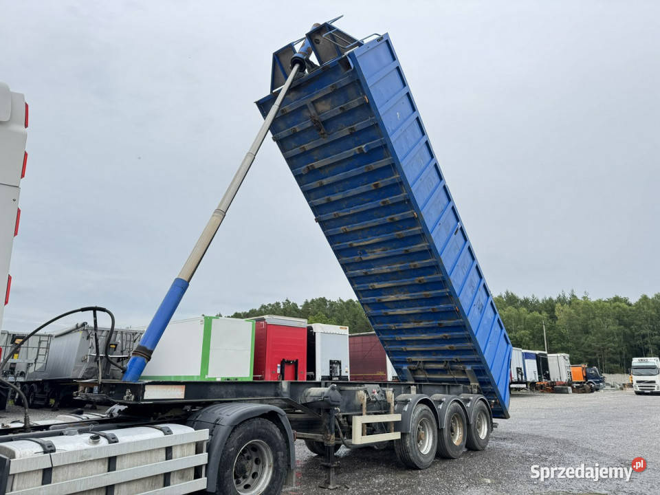 wywrotka Ovibos Kargomil 35m STALOWA OKAZJA Stan Rok produkcji 2010 Widełki