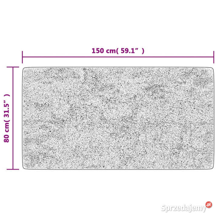 Dywan z możliwością prania 80x150 czarnozłoty sprzedam