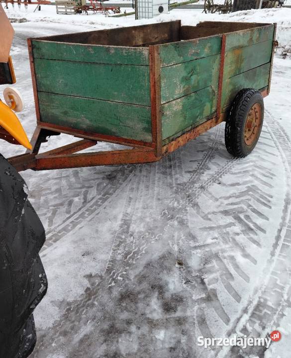 Dwukółka klatka kołówka przyczepa rozrzutnik Biłgoraj sprzedam
