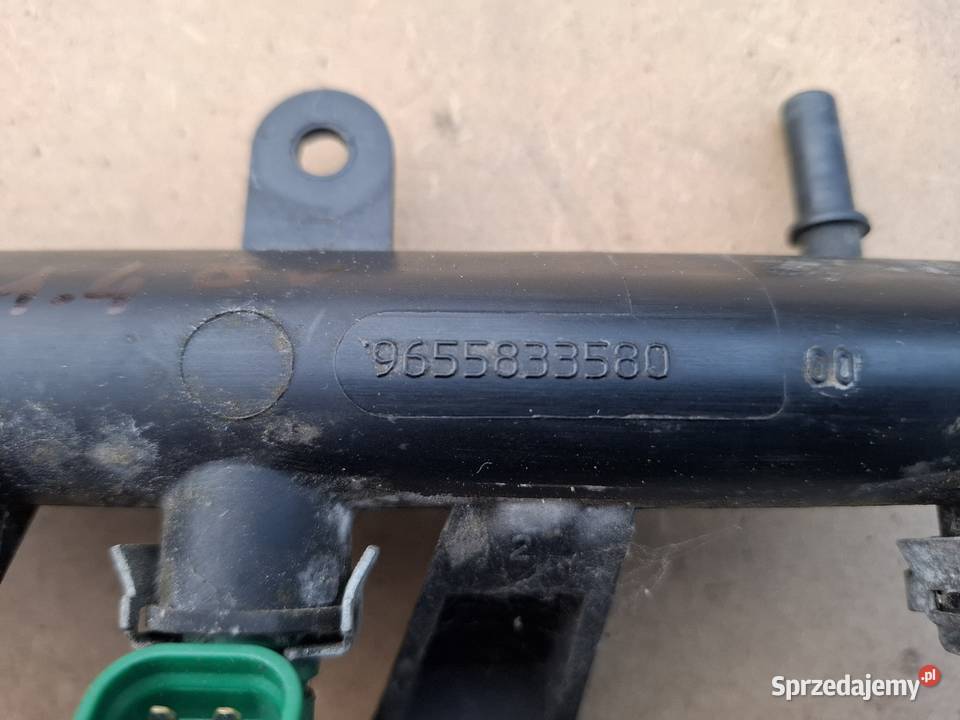 Listwa wtryskowa wtryskiwacze Peugeot 207 14 8V Przyborów