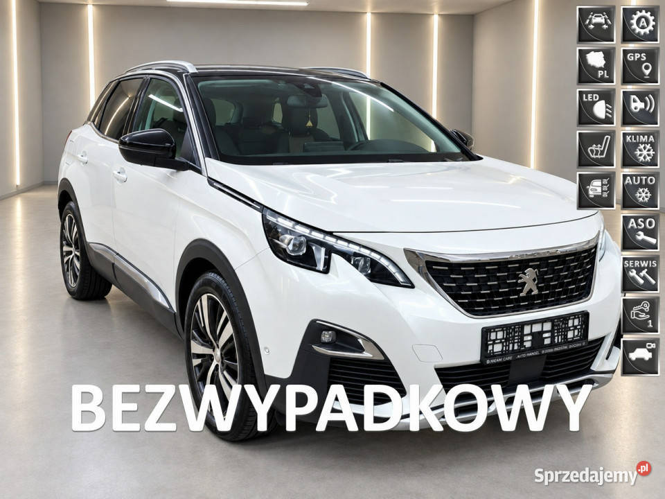 Peugeot 3008 12 benzyna PureTech 130 światła przeciwmgielne małopolskie Żabno