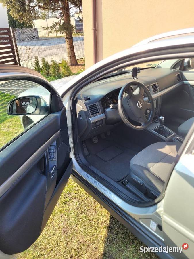 Opel signum vectra c 18 122 LPGhak srebrny Września