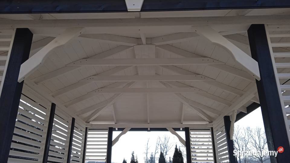 Altana drewniana ogrodowa Barcelona Szybka mazowieckie Marki