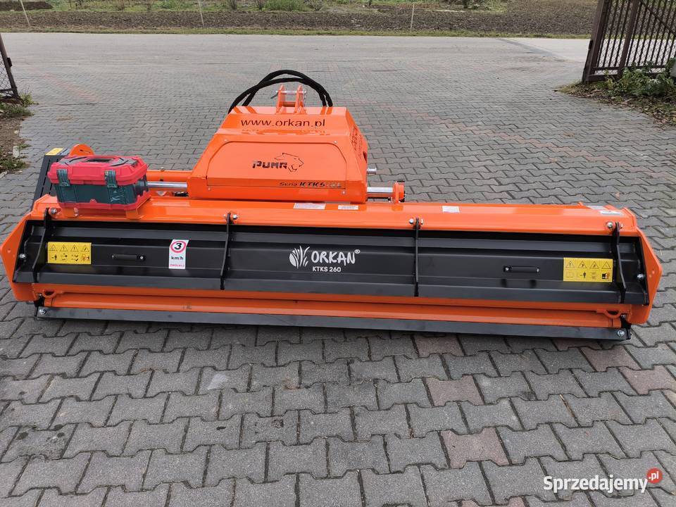 Kosiarka bijakowa ORKAN mulczer KTKS 260 XL nieuszkodzony Bijakowe Celiny Przesławickie