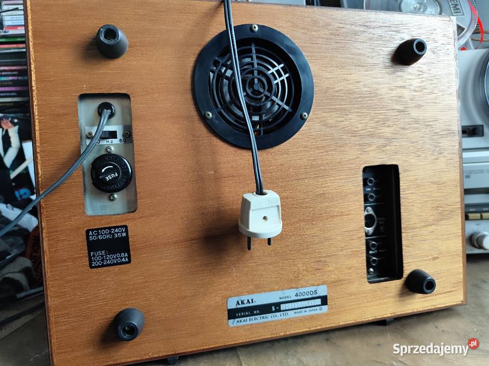 deck szpulowy Akai 4000DS nowy Stargard
