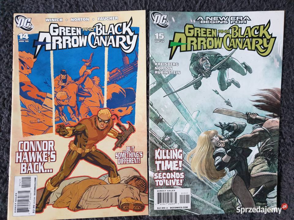 Green Arrow zestaw 19 komiksów DC USA Komiksy Gdynia