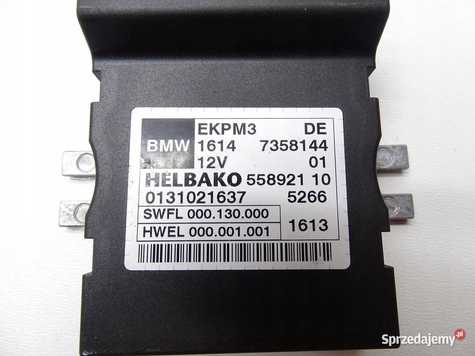 MODUŁ STEROWNIK POMPY PALIWA 7358144 BMW F20 F21 osobowe
