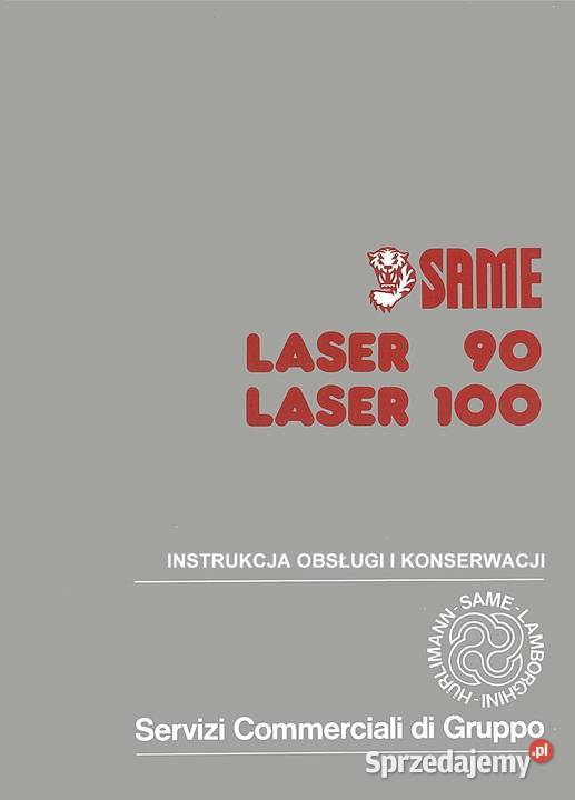 Instrukcja obsługi Same Laser 90 100