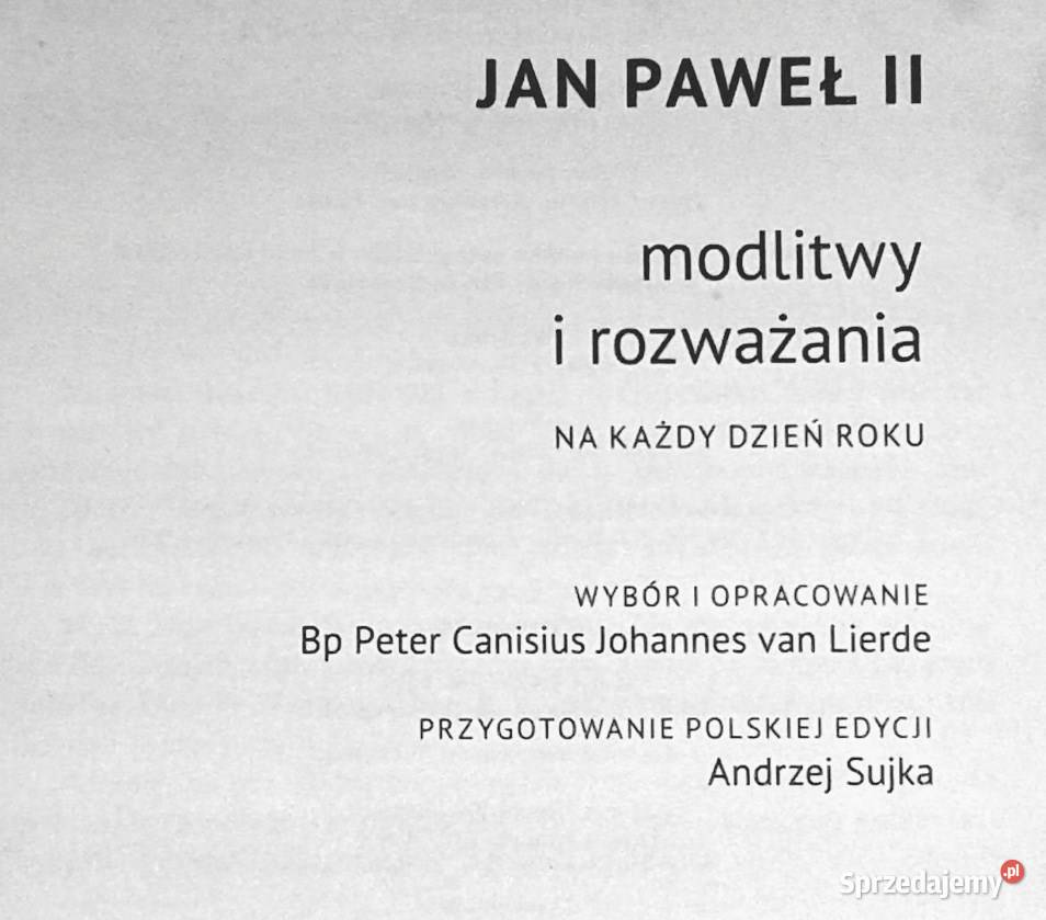 Modlitwy i rozważania na każdy dzień roku Jan Chełm
