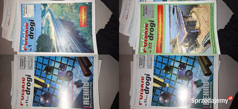 Unikatowy Komplet Czasopisma Polskie Drogi
