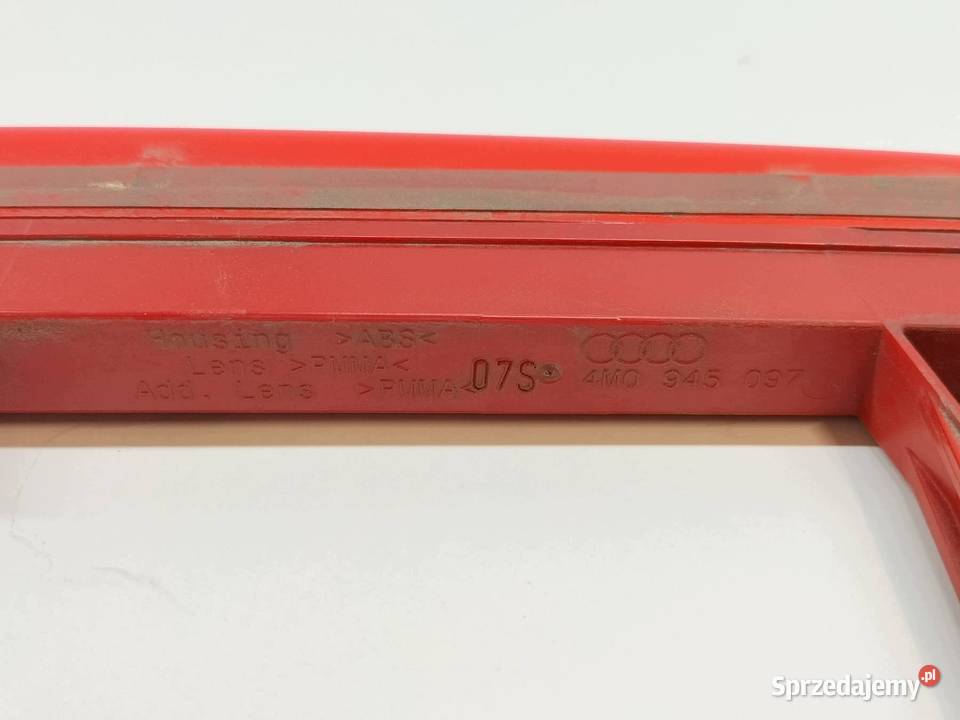 ŚWIATŁO STOP 4M0945097 Audi Q7 II 20152026 SQ7 środek