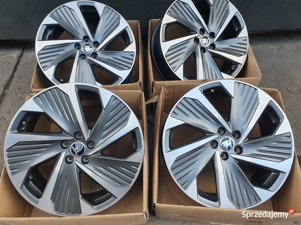 762Alufelgi 18 5x100 AUDI Skoda Sat Vw Średnica 18" Bąków