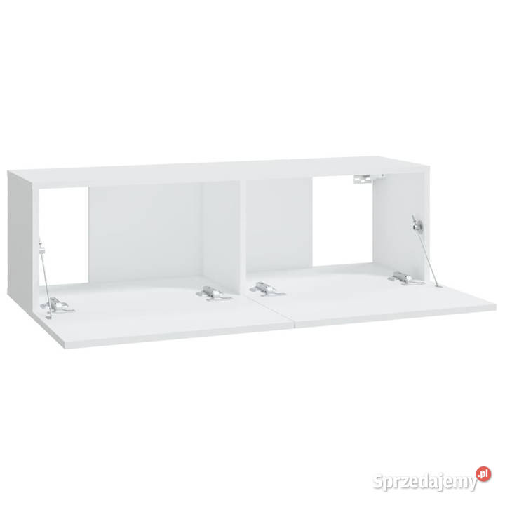Szafki ścienne pod TV 4 białe 100x30x30 mazowieckie sprzedam
