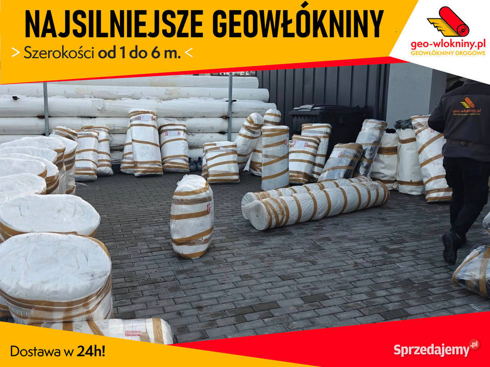 Geowłóknina Geowłókniny PP Polipropylen do 6m Kraków