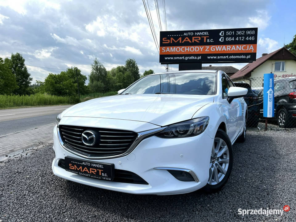 Mazda 6 Navi Biała Perła Salon Serwisowana III gniazdo SD 6 śląskie