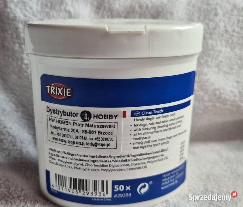 Trixie Dental Care nakładki na palce do Bielsko-Biała