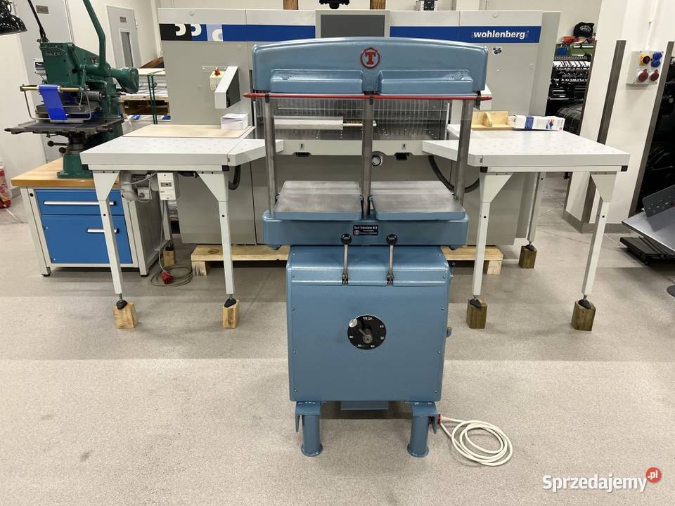 Prasa introligatorska hydrauliczna Karl Produkcja