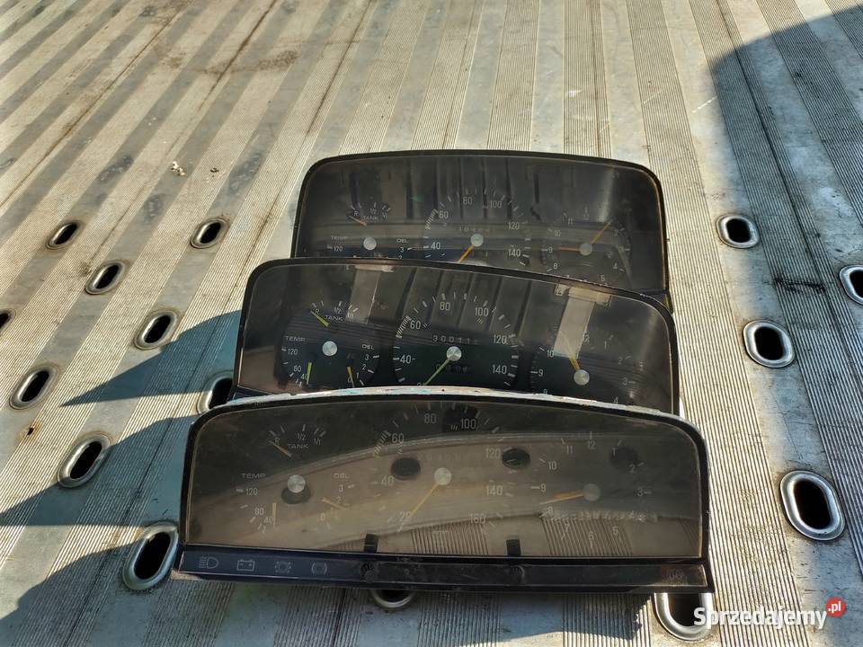 Licznik Zegary Mercedes W123 diesel 3 sztuki