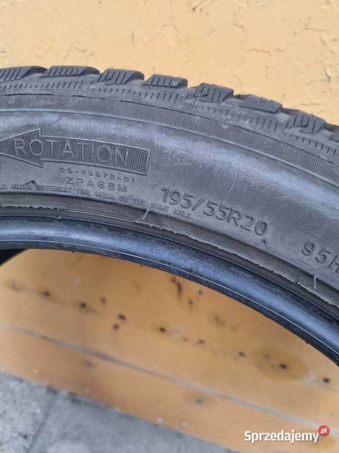 Opony zimowe Michelin Alpin 5 19555R20 4 Chorzów sprzedam
