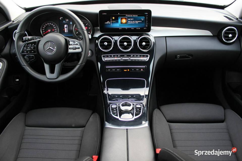 Mercedes C 200 Exclusive FV23 160 ASO Navi LED podgrzewane fotele mazowieckie Sokołów