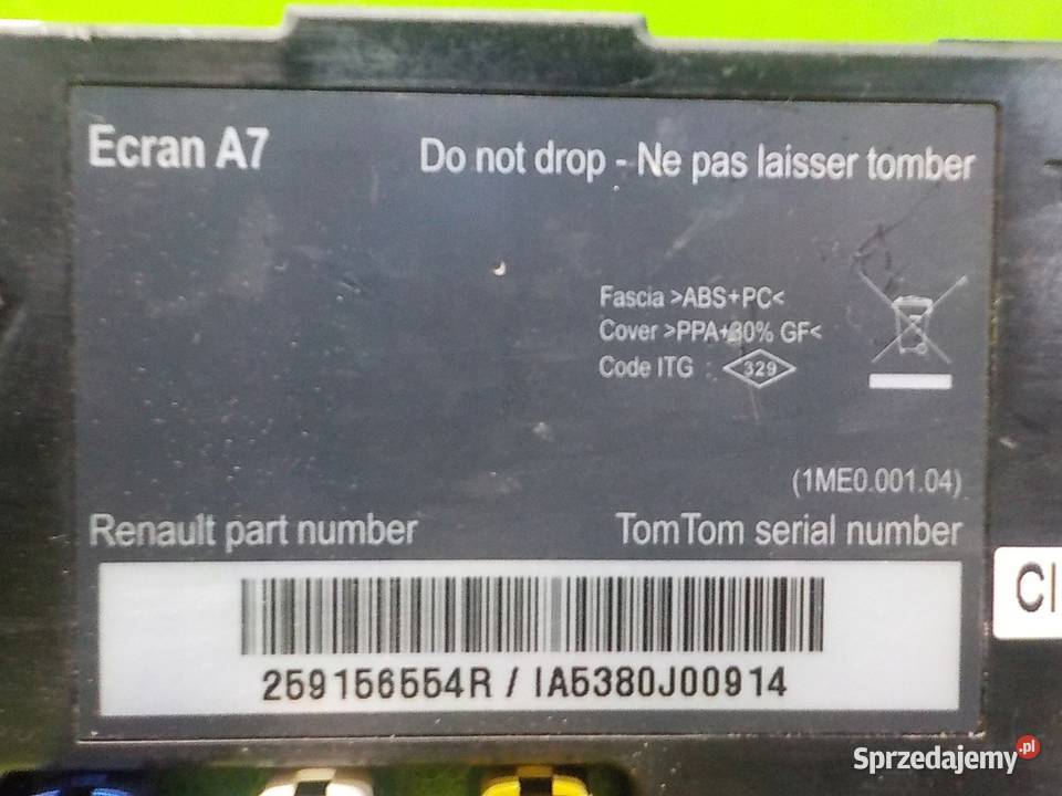 RENAULT KANGOO II III 10r VAN wyswietlacz Suków