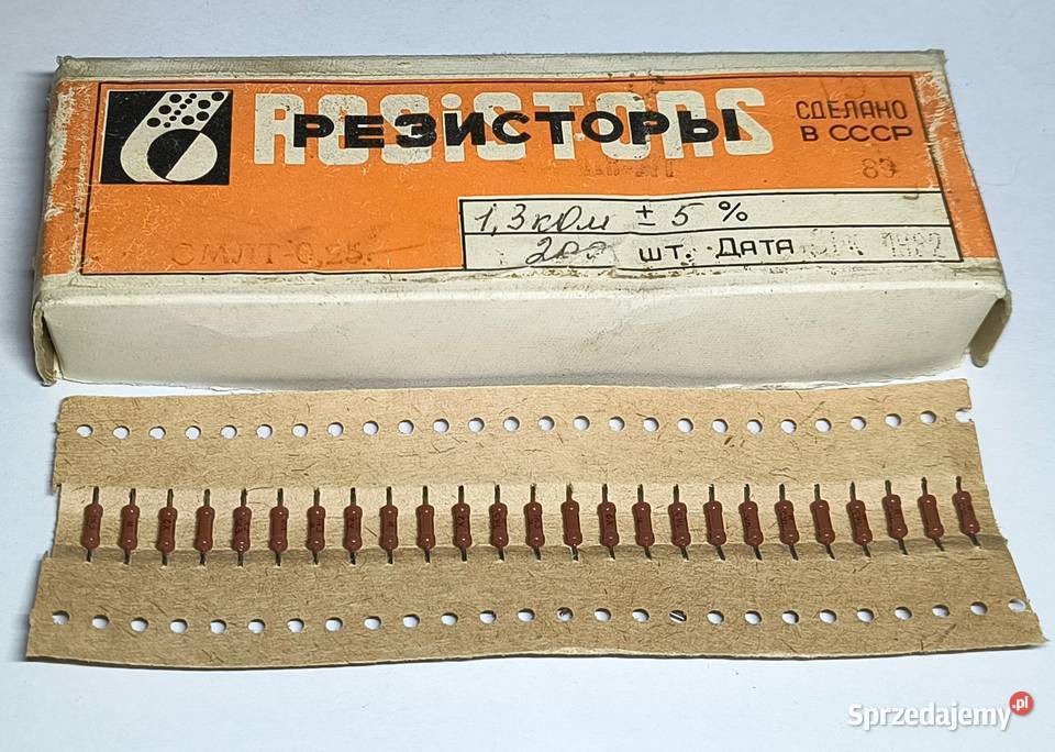 Rezystor 13k 025W OMŁT Gdańsk