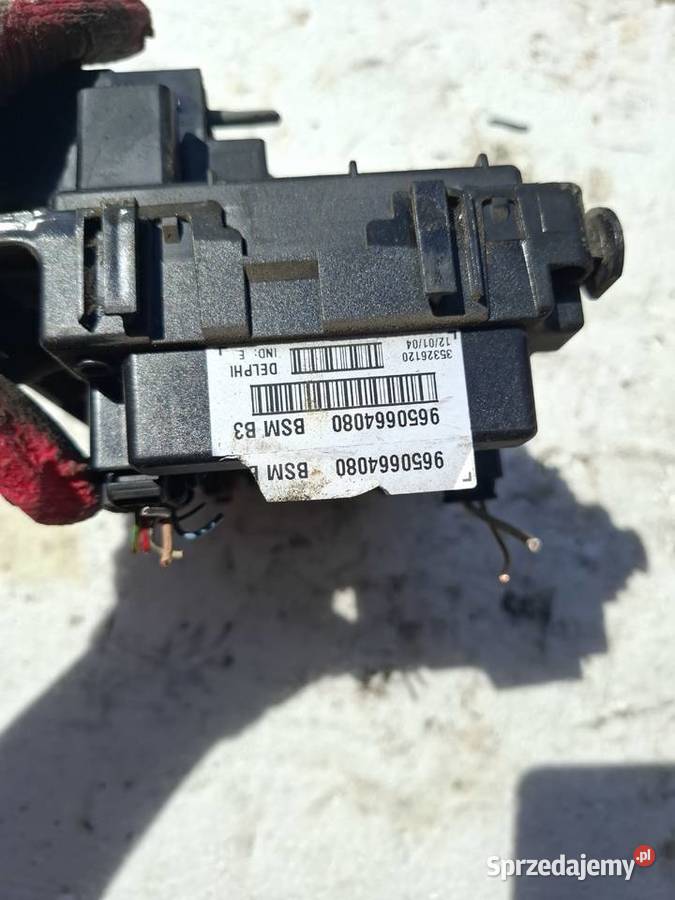 Skrzynka Bezpieczników Moduł BSM Peugeot 307