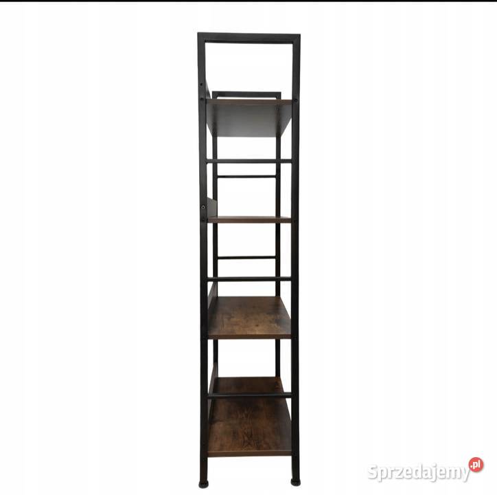 Regał SEZONE 60 x 125 x 28 czarny Ryki