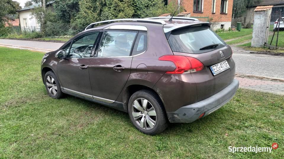Peugeot 2008 16 eHDi 92 Automat Brązowy Metalik Ozorków