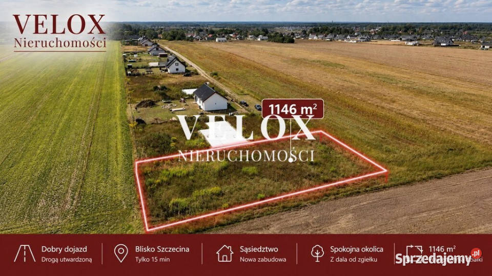 Działka Budowlana Grzędzice 1146m2