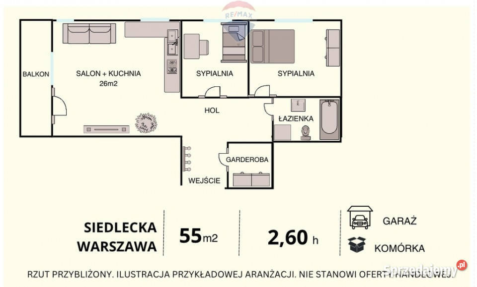3 pokoje z balkonem Praga PŁN wszędzie balkon Warszawa
