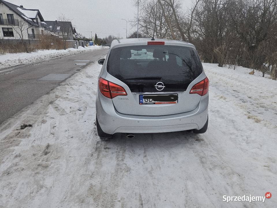 OPEL MERIVA 14 TURBO 140 sprowadzony Gdańsk