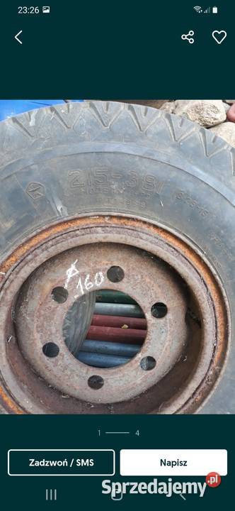 Koła do przyczepy rolniczej rosyjskie Tarnowo Podgórne