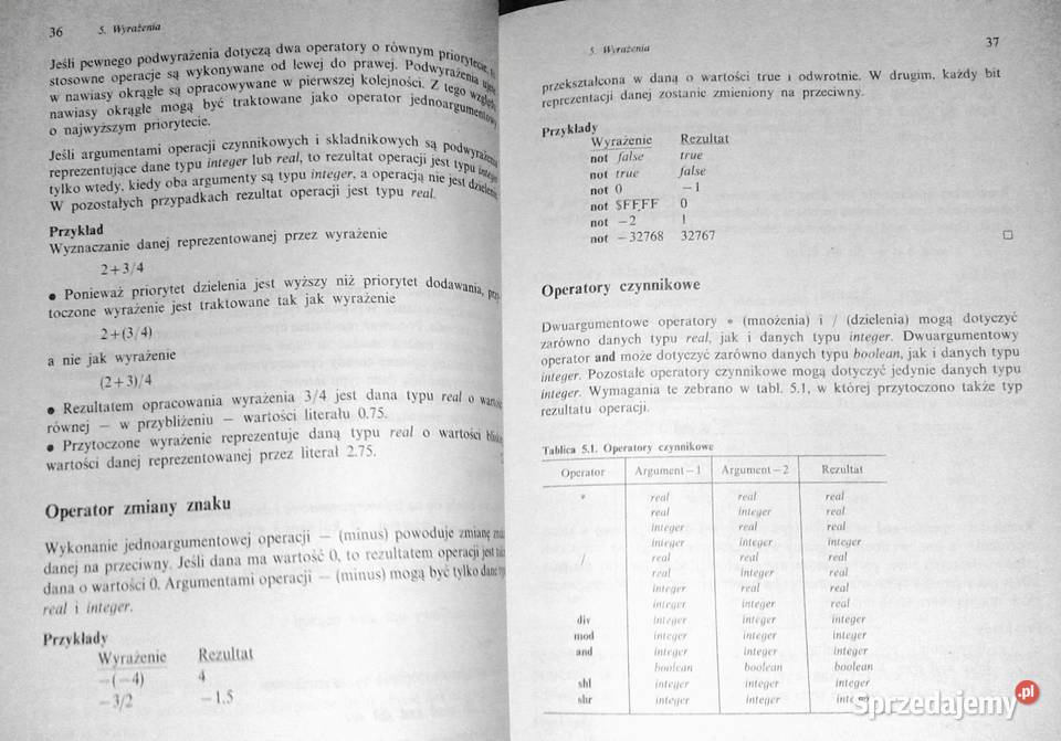 Turbo Pascal z grafiką IBM PC Mikrokomputery J Chełm
