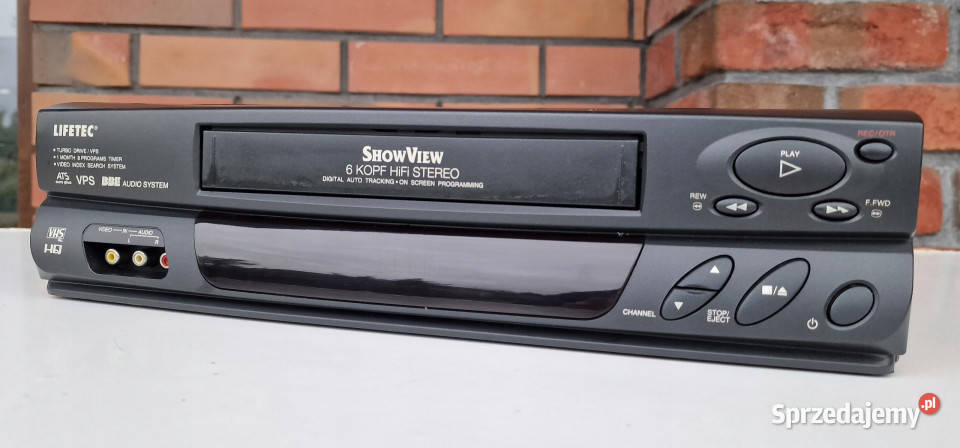 Video magnetowid Lifetec LT9020 LT 9020 6 head Międzychód