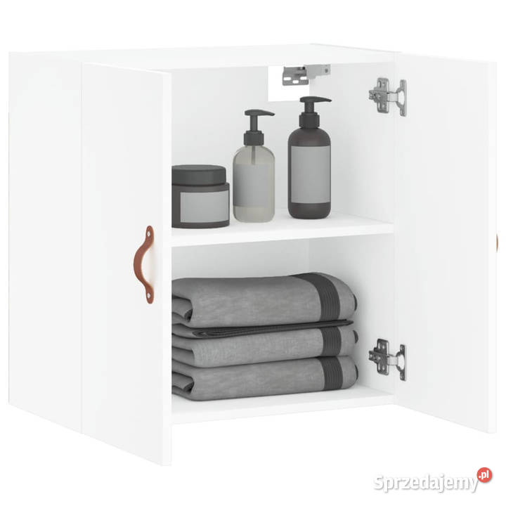 Szafka wisząca biała 60x31x60 materiał