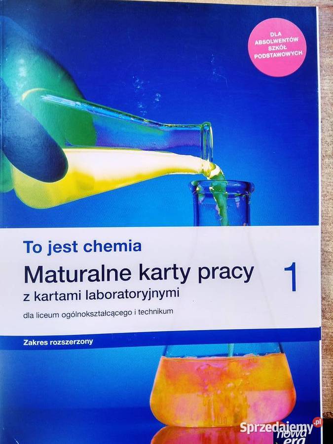 Maturalne karty pracy 1 chemia rozszerzenie mazowieckie Warszawa