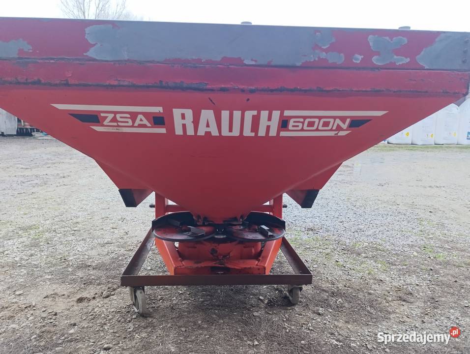 Rozsiewacz Rauch ZSA 600 Kuhn Rozsiewacze nawozów Borzechów