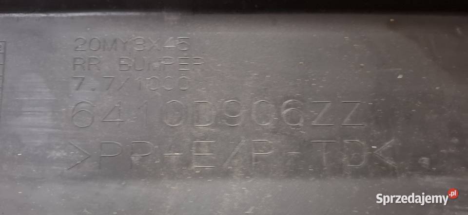 Zderzak Tył Mitsubishi ASX osobowe Zderzaki Sandomierz