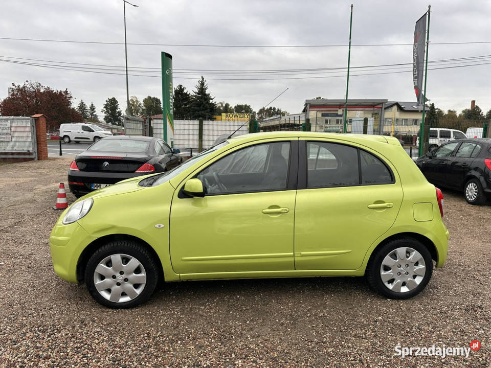 Nissan Micra 12 benzyna 80Bogata wersjaSalon ASR (kontrola trakcji) Micra mazowieckie
