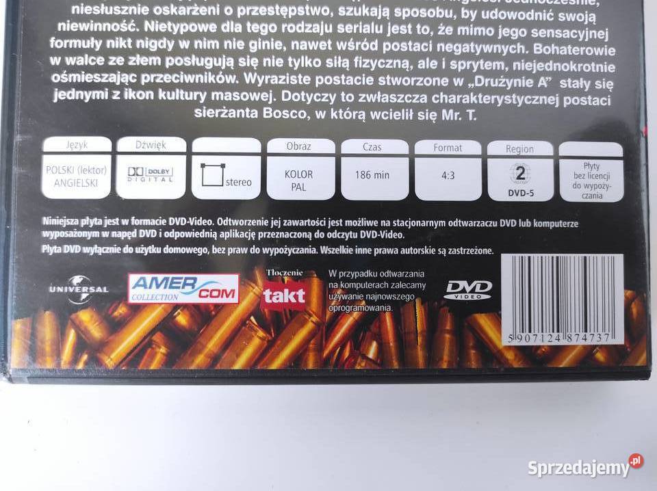 Drużyna A na DVD odcinki 67 68 STAN Filmy Oświęcim