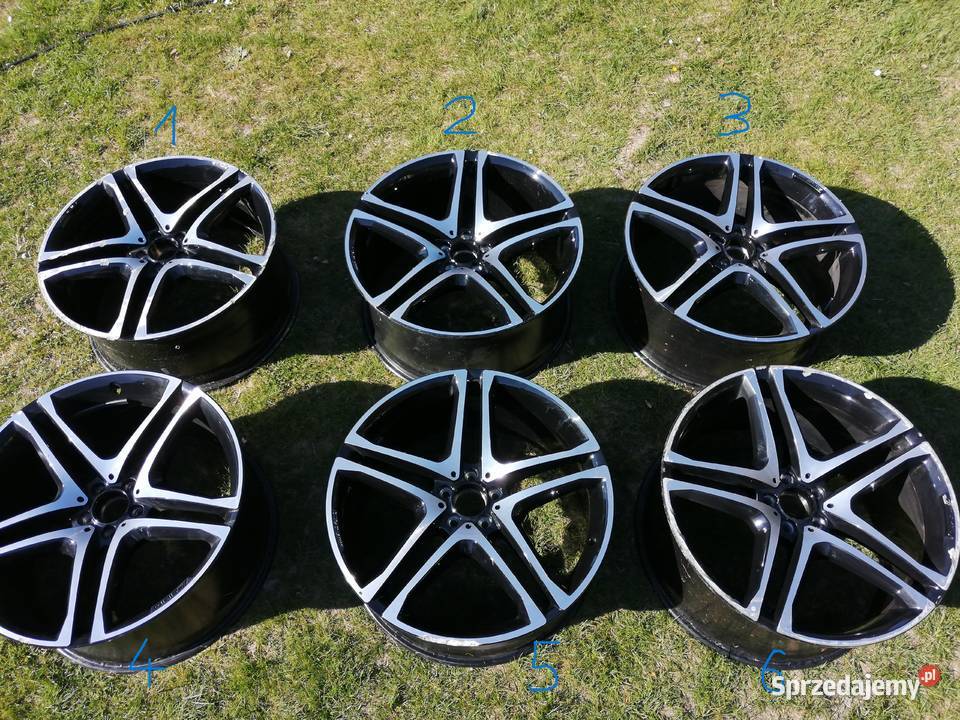 Felgi AMG 22 OE A2924013000 A2924012100 aluminiowe Bolesławiec