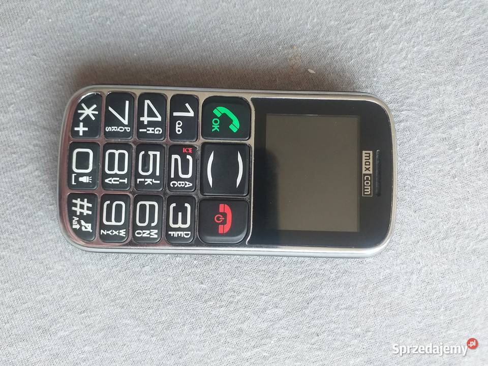 maxcom MM462BB telefon seniora com mm 462 bb sos sprzedam