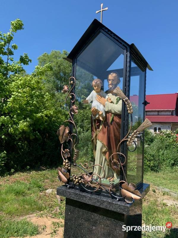 Kapliczka metalowa kapliczki przydrożne Łężyny