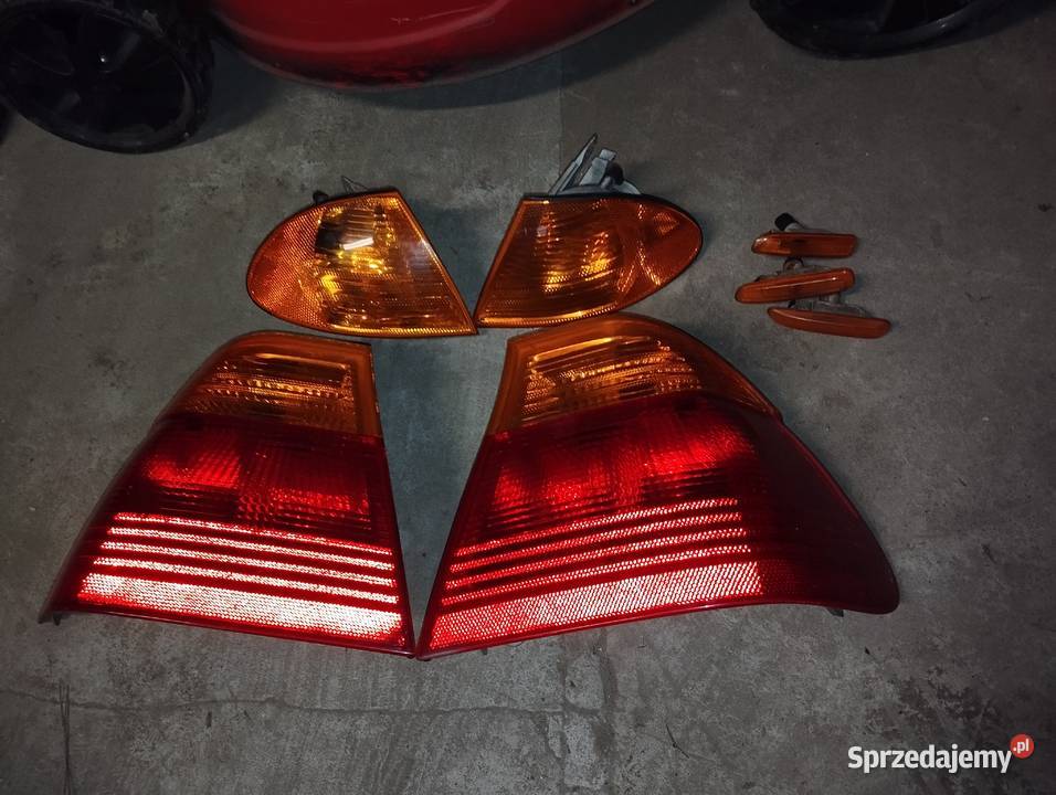 Lampy tylne BMW E46 kierunkowskazy przednie Frampol