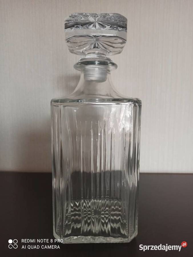 Karafka szklana do whisky Białystok sprzedam