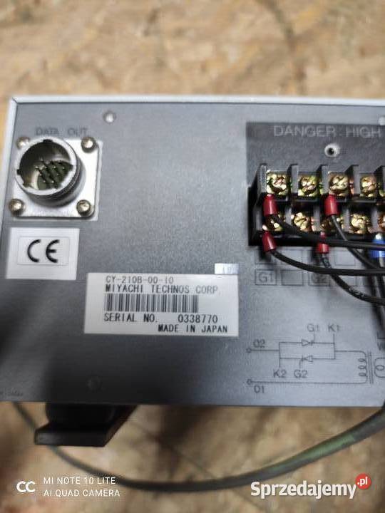 MIYACHI WELTOUCH CONSTANT WELDING CONTROLLER Piława Dolna