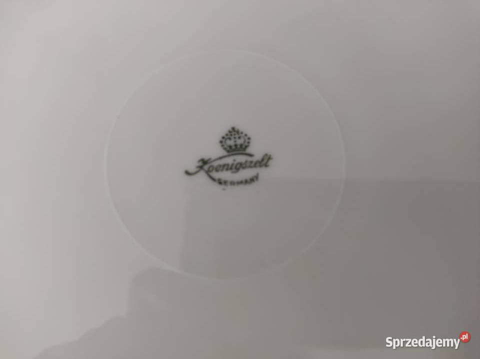 Patera talerz porcelana Koenigszelt antyk 193045 Białystok