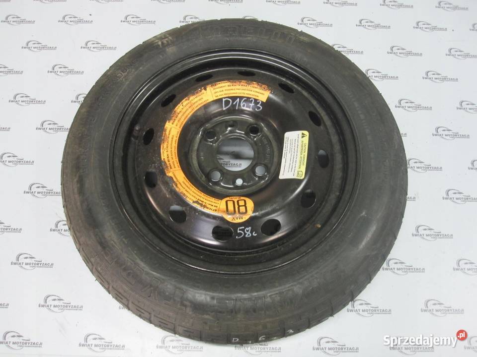 ALFA ROMEO FIAT LANCIA koło dojazdowe 1358014