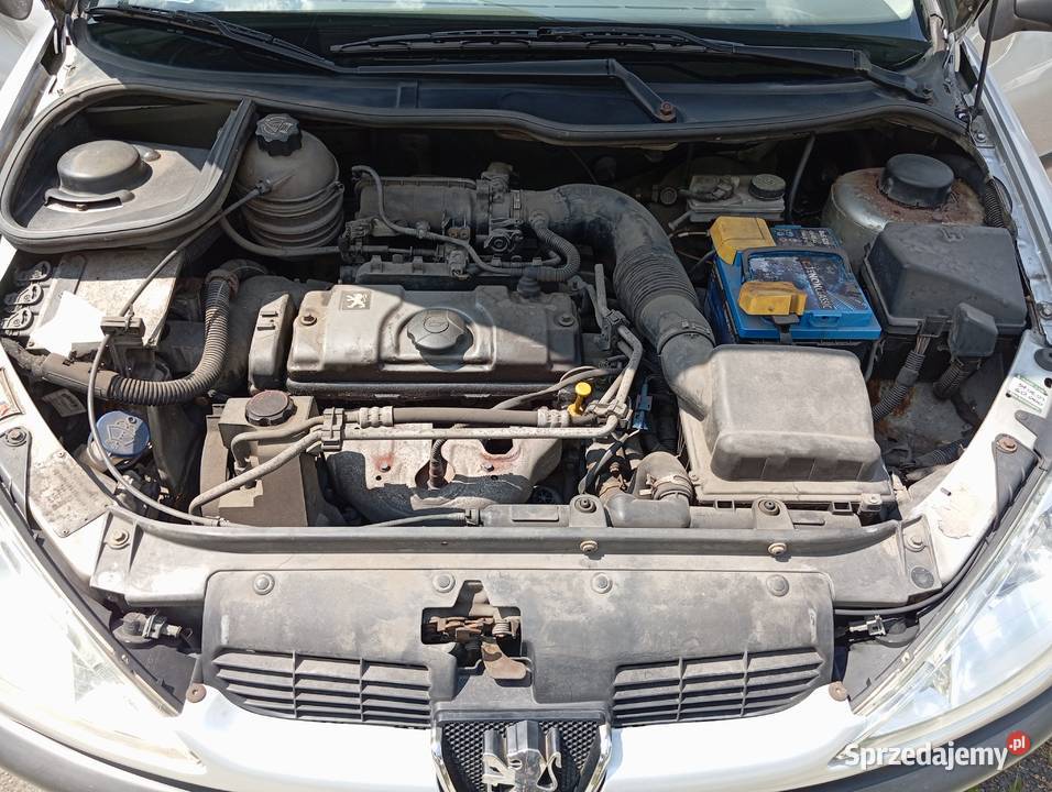 Peugeot 206 srebrny Bytom sprzedam